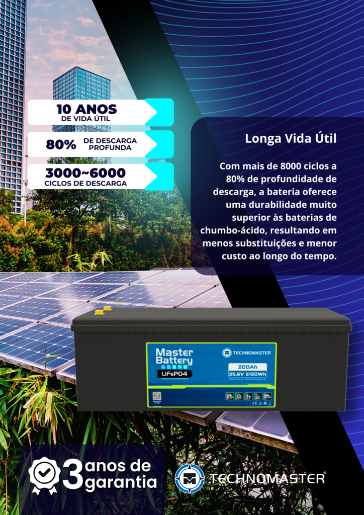 MASTER BATTERY LiFePO4 – 200Ah | 24V