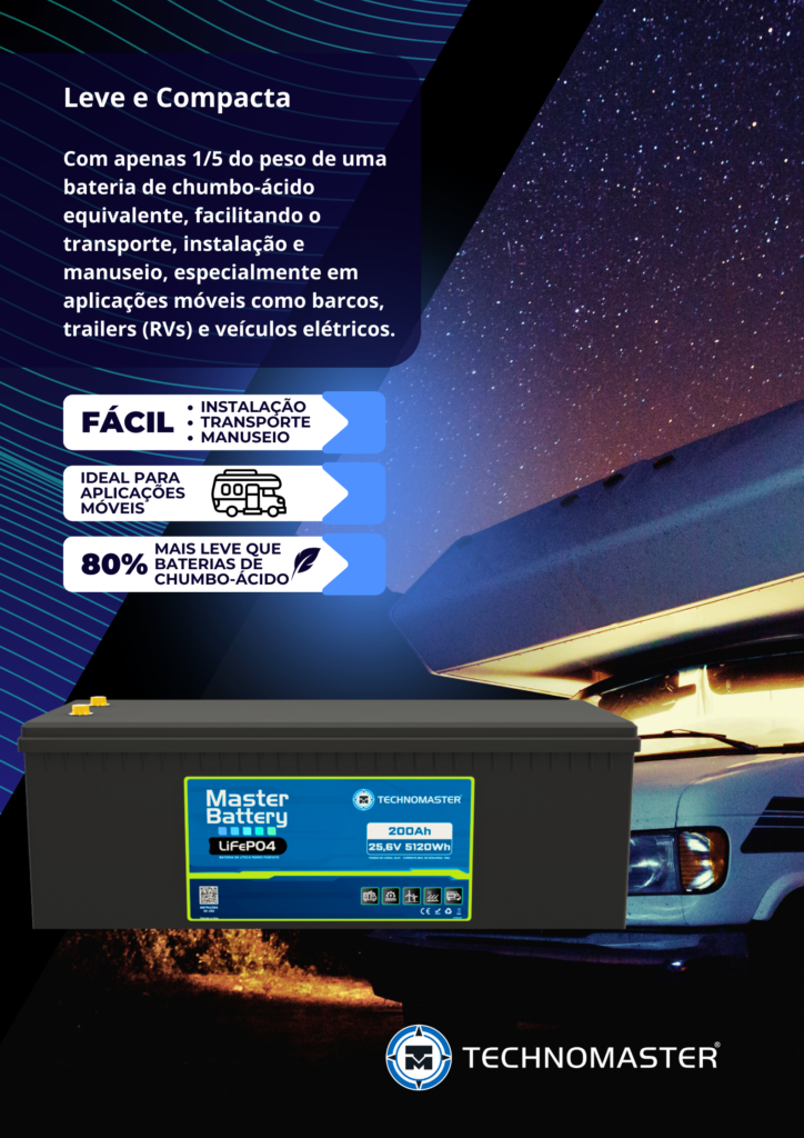 MASTER BATTERY LiFePO4 – 200Ah | 12V