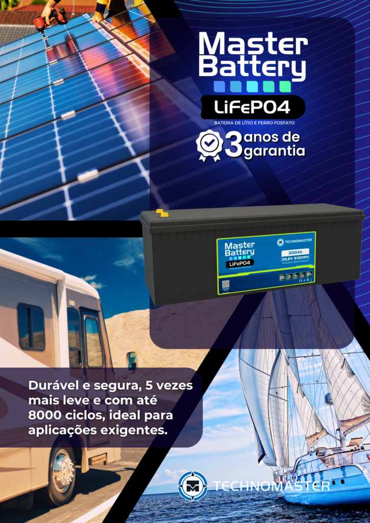 MASTER BATTERY LiFePO4 – 200Ah | 24V